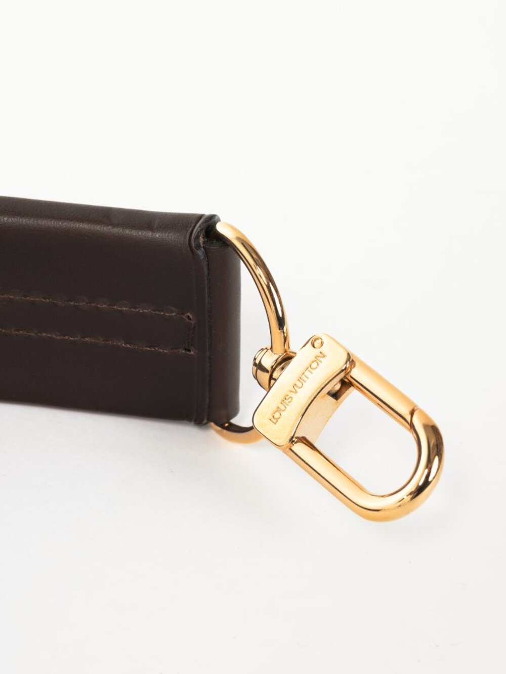 Louis Vuitton Brown Leather Bag Handle - Picture 4 of 4